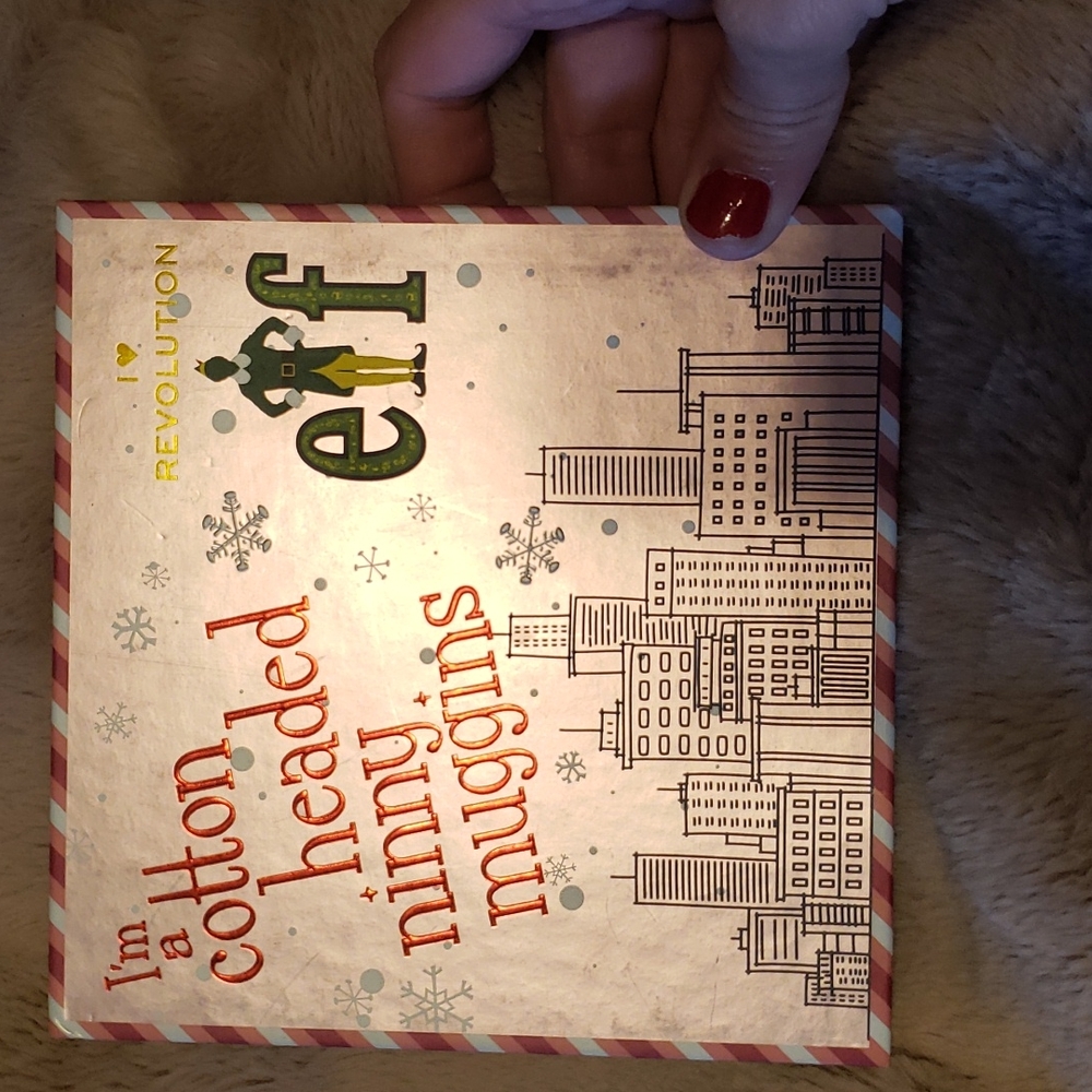 ElF I heart revolution "I'm a Cotton headed nanny muggins" palette